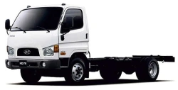 Chassis Hyundai HD78, engine 3.9, diesel, MKPP, rear-wheel drive