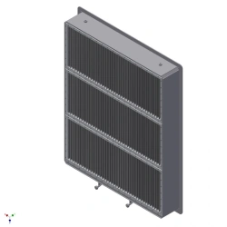 Air cleaning device for marine engines UOV-CAGI (Inertial separator)