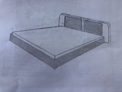 Double bed "Letto" model