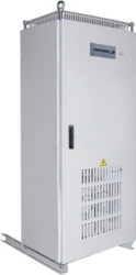Converting transformers for operational direct current system: Charging and recharging device for accumulator batteries