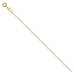 Hand jewellery in 585 gold Bracelet green Cobra with diamond facet NB17-053 0.6MM 25SM 3.42G