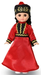 Plastic doll Elia in Kalmyk costume, B3203