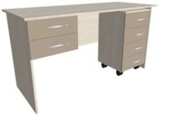 Double-desk medical table KSTm 2-08