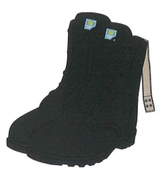 Electrically conductive insulated boots, model Ep-4(0) "Energo-Tesla" S KOMBI BZ with electrically conductive stockings Ep-4(0) 