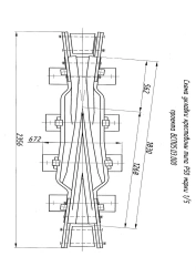 Cross-arm of type P50 grade 1/5 (project VSP05. 03. 000)