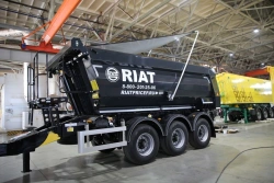 Tipper trailer, modification 85830F, version 85830F-16H, with "BPV-Ost" axles: HSFALM 9010-15 V36 ECO-PLUS 3 61.68.361.147 Q