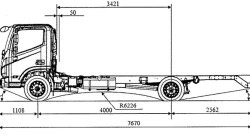 Chassis, Modification C4ARF2, Diesel engine (OP RU K-RU.RU00.0000009.?6)