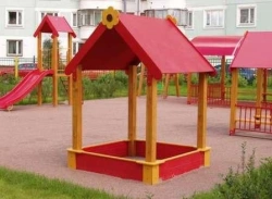 Indoor sandbox for playground 320x4000x1500MM