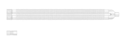 Medical breathing contour of single-use non-sterile according to TU 32.50.21-001-03741033-2021, variant of execution: Complement