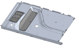 5299-402-5206030-07 SB Ceiling console assembly