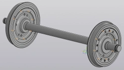 Wheel set VGKP 74.15.20.000 SB