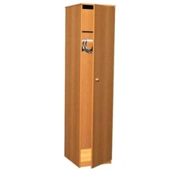 Single-leaf wardrobe