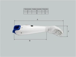 Forearm prosthesis with microprocessor control