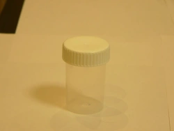 Polymer container for bioassays, disposable, non-sterile-KOP 60ml/B