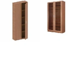 Double-door bookcase (for books)