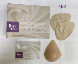 Breast (breast) exoprosthesis based on silicone gel, model 462