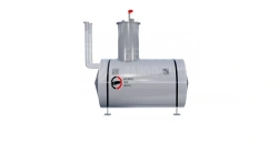 Horizontal steel underground tank with the volume of 10 m3 type RGSP-10
