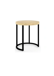 Bedside coffee table on metal frame MNS 25M