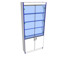 Wooden display case