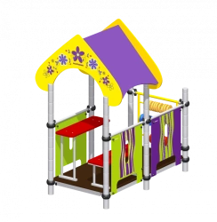 Play equipment - playhouse Romana 111.12.00
