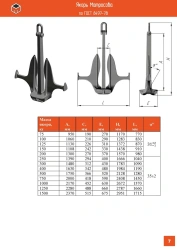 Matrosov's anchors GOST 8497-78