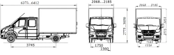 Medical complex (fluorograph), modification: 2250JJ is made on the basis of vehicle and chassis GAZ (GAZelle NN), modification C
