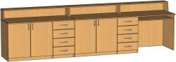 Rack-barrier for library