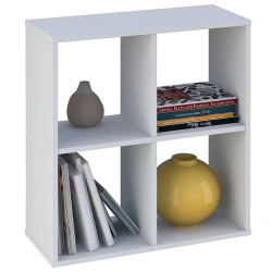 Polini Home Smart Cube 4-piece shelving unit, white, item 0001692.9