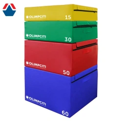 Safe plyometric boxes (set)
