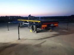 Car trailer 83381E , with air suspension or spring-balanced suspension, with tyres 235/75R17.5 or 215/75R17.