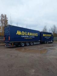 Three-axle bulk goods trailer, modification BPA-363