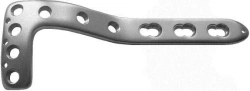 L-shaped plate for lateral condyle with s/c ( 3...5 holes, length 100...130mm), right, left