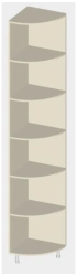 Corner segment art. no. U.12.00
