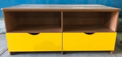 Children's wooden toy cupboard