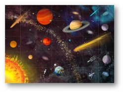 Cosmos Playing Field (105x75cm)