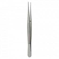 TP-03-301-15 Surgical eye forceps, straight, 150 mm
