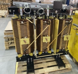 Three-phase power dry-type transformers of TC(Z) type, rated capacity more than 16 kVA but not more than 500 kVA, voltage class