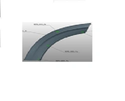 Rear right wheel arch