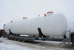 Three-phase separator V=100m3 black.NGSV-2-P-1,0-3000-2-I-PL-CHND.00.00.00.000 TU 3683-015-00220575-2002