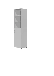 SHMSt SKB-D Single-leaf two-section medical cupboard