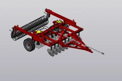 BD-2,4x2P disc harrow