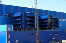 Air intake duct (air intake unit and duct) for gas turbine power plant GTE 110M