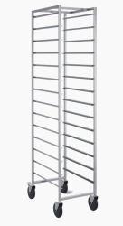 Pin trolley for trays 600x400mm 14 levels (AISI 430)