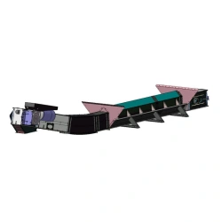 Scraper conveyor KTs-V300/Sh/15-14 (100 t/h) 14 m