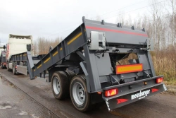 Semi-trailer crushing sorting plant biaxial MSS-236 QS-313