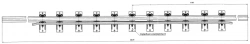 Cross rail with counter rail of project H01.004.4000.00-03