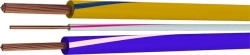 Automotive tractor wires with thin-walled polyvinylchloride insulation PVAM