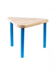 Children's triangular table 460 / blue