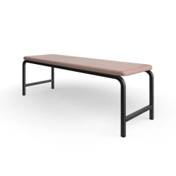 3-seater upholstered banquette