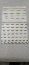 Modular tape ML2541 PE (xx X xx mm; friction insert F with xx mm pitch, edge margin xx mm; PE pin)